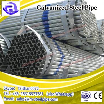 0.5 MM Wall Thickness Metal Galvanized Steel Pipe